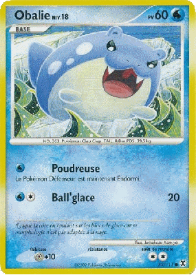 Carte Pokémon Obalie 82/111 Commune Rivaux Émergeants