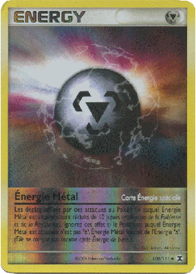 Carte Pokémon Énergie Métal 100/111 Peu commune Rivaux Émergeants