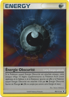 Carte Pokémon Énergie Obscurité 99/111 Peu commune Rivaux Émergeants