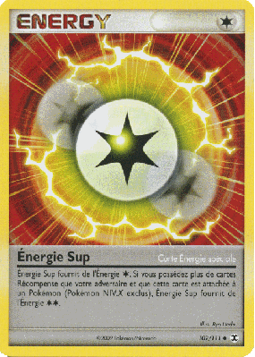 Carte Pokémon Énergie Sup 102/111 Peu commune Rivaux Émergeants