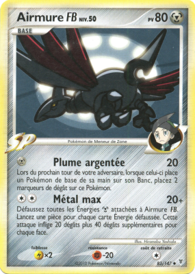 Carte Pokémon Airmure FB 83/147 Peu commune Vainqueurs Suprêmes