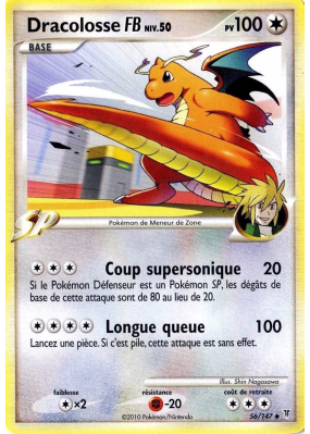 Carte Pokémon Dracolosse FB 56/147 Peu commune Vainqueurs Suprêmes