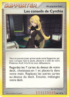 Carte Pokémon Les conseils de Cynthia 136/147 Peu commune Vainqueurs Suprêmes