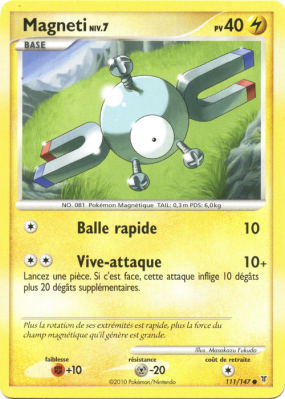 Carte Pokémon Magneti 111/147 Commune Vainqueurs Suprêmes