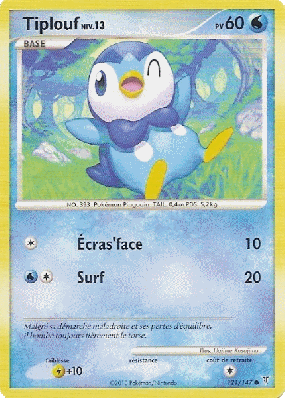 Carte Pokémon Tiplouf 121/147 Commune Vainqueurs Suprêmes