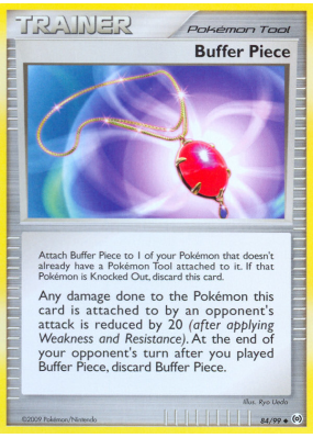 Carte Pokémon Buffer Piece 84/99 Peu commune Platinum Arceus