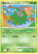 Carte Pokémon Burmy Plant Cloak 56/99 Commune Platinum Arceus