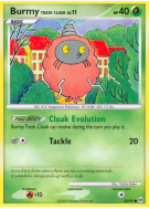 Carte Pokémon Burmy Trash Cloak 58/99 Commune Platinum Arceus
