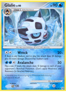 Carte Pokémon Glalie 18/99 Rare Platinum Arceus
