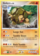 Carte Pokémon Golem 19/99 Rare Platinum Arceus