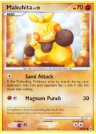 Carte Pokémon Makuhita 68/99 Commune Platinum Arceus