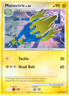 Carte Pokémon Manectric 44/99 Peu commune Platinum Arceus