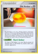 Carte Pokémon Old Amber 89/99 Peu commune Platinum Arceus