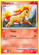 Carte Pokémon Ponyta 72/99 Commune Platinum Arceus