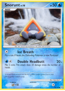 Carte Pokémon Snorunt 75/99 Commune Platinum Arceus