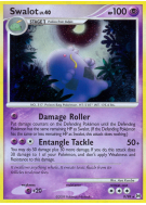 Carte Pokémon Swalot 9/99 Holographique Platinum Arceus