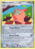Carte Pokémon Wormadam Trash Cloak 51/99 Peu commune Platinum Arceus