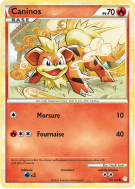 Carte Pokémon Caninos 65/123 Commune HeartGold & SoulSilver (JCC)