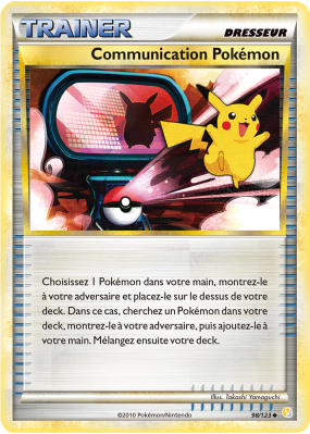 Carte Pokémon Communication Pokémon 98/123 Peu commune HeartGold & SoulSilver (JCC)