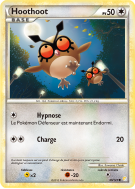 Carte Pokémon Hoothoot 66/123 Commune HeartGold & SoulSilver (JCC)