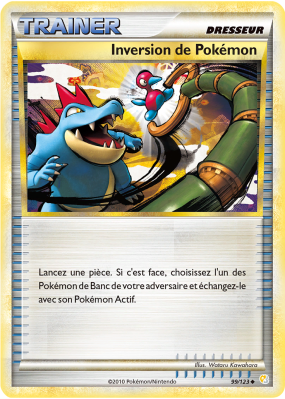 Carte Pokémon Inversion de Pokémon 99/123 Peu commune HeartGold & SoulSilver (JCC)