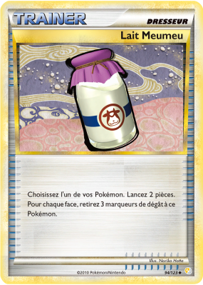 Carte Pokémon Lait Meumeu 94/123 Peu commune HeartGold & SoulSilver (JCC)