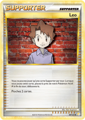 Carte Pokémon Leo 89/123 Peu commune HeartGold & SoulSilver (JCC)