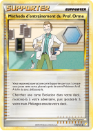 Carte Pokémon Méthode d'entraînement du Prof. Orme 100/123 Peu commune HeartGold & SoulSilver (JCC)