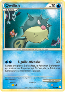 Carte Pokémon Qwilfish 50/123 Peu commune HeartGold & SoulSilver (JCC)