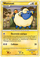 Carte Pokémon Wattouat 73/123 Commune HeartGold & SoulSilver (JCC)