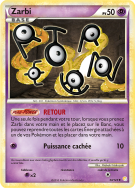 Carte Pokémon Zarbi 54/123 Peu commune HeartGold & SoulSilver (JCC)
