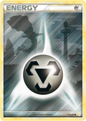 Carte Pokémon Énergie Métal 122/123 Commune HeartGold & SoulSilver (JCC)