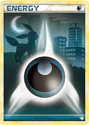 Carte Pokémon Énergie Obscurité 121/123 Commune HeartGold & SoulSilver (JCC)
