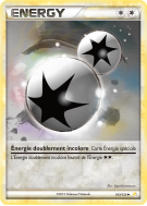 Carte Pokémon Énergie doublement incolore 103/123 Peu commune HeartGold & SoulSilver (JCC)