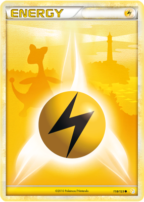 Carte Pokémon Énergie Électrique 118/123 Commune HeartGold & SoulSilver (JCC)