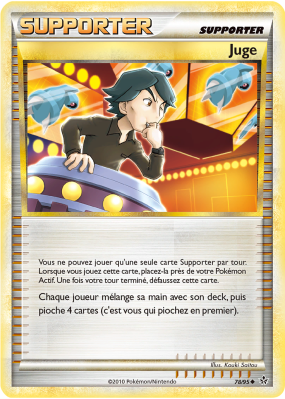 Carte Pokémon Juge 78/95 Peu commune Déchaînement