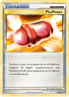 Carte Pokémon PlusPower 80/95 Peu commune Déchaînement