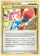 Carte Pokémon Questionnaire d'interview 77/95 Peu commune Déchaînement