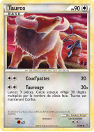 Carte Pokémon Tauros 41/95 Peu commune Déchaînement