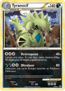 Carte Pokémon Tyranocif 26/95 Rare Déchaînement
