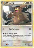 Carte Pokémon Ursaring 27/95 Rare Déchaînement