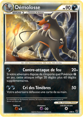 Carte Pokémon Démolosse 5/90 Holographique Indomptable