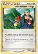 Carte Pokémon Entraînement de Sage 77/90 Peu commune Indomptable