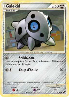 Carte Pokémon Galekid 42/90 Commune Indomptable