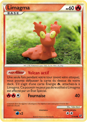 Carte Pokémon Limagma 67/90 Commune Indomptable