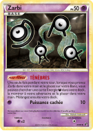 Carte Pokémon Zarbi 40/90 Peu commune Indomptable