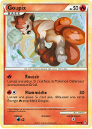 Carte Pokémon Goupix 75/95 Commune L'Appel des Légendes