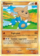 Carte Pokémon Kapoera 8/95 Holographique L'Appel des Légendes