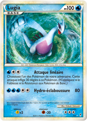 Carte Pokémon Lugia SL7 Holographique L'Appel des Légendes