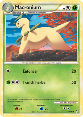 Carte Pokémon Macronium 40/95 Peu commune L'Appel des Légendes
